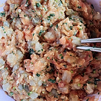 荠菜虾仁大馄饨的做法图解2