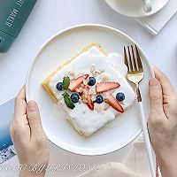 #美食视频挑战赛# 水果酸奶西多士 零难度的营养早餐的做法图解13