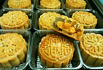 莲蓉蛋黄月饼#长帝烘焙节（半月轩）#的做法