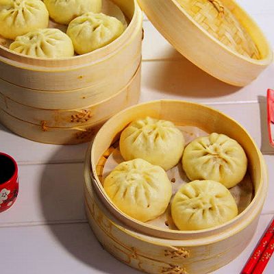 小笼蒸包