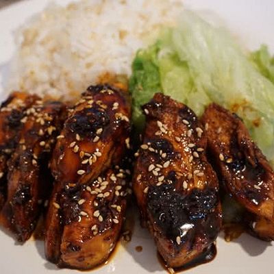 照烧鸡饭-Teriyaki Chicken