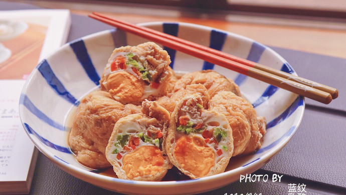 日式鸡蛋福袋煮