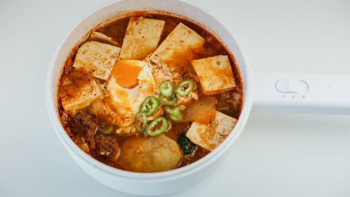 辣白菜豆腐汤
