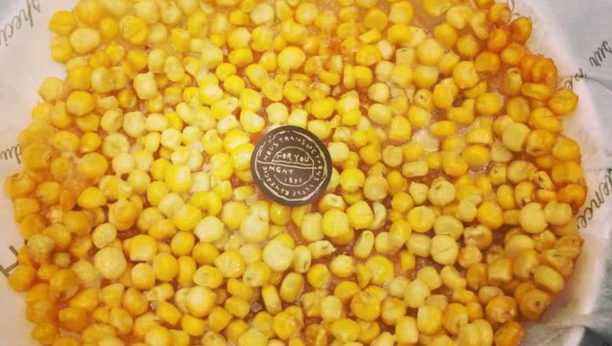 炼乳黄金玉米烙