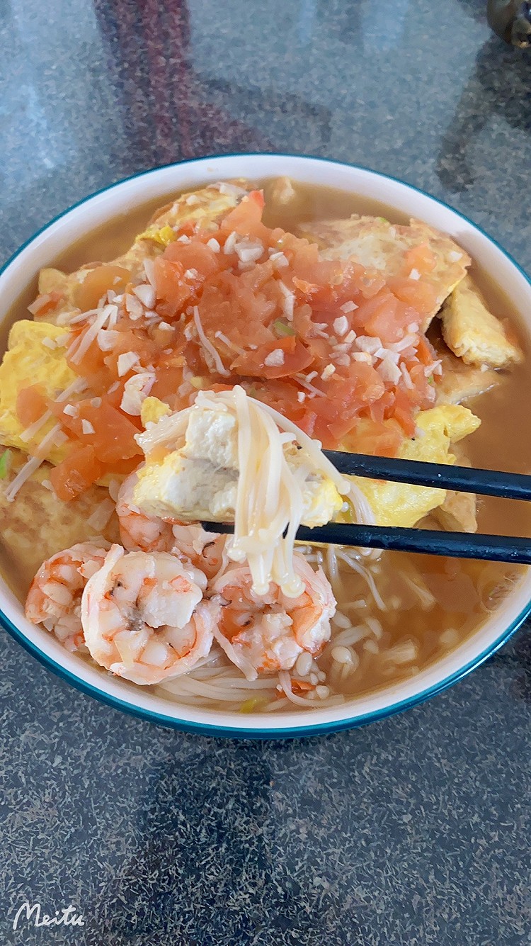 减肥神器——豆腐娃娃菜虾仁煲的做法