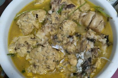 鲈鱼炖豆腐