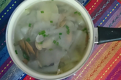 冬瓜花蛤汤