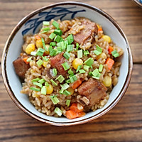 #今天吃什么#营养美味的排骨焖饭的做法图解11