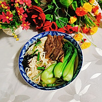 #菜油就选外婆乡，新鲜开榨抢先尝#清汤牛肉面的做法图解15