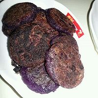 紫薯饼的做法图解3