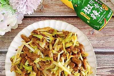 韭黄肉丝