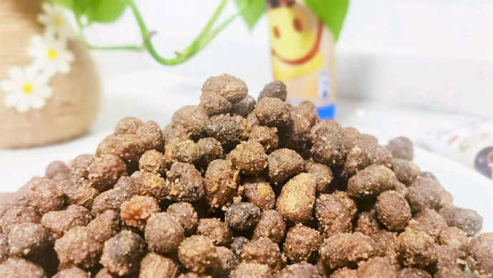 巧克力味挂霜山药蛋
