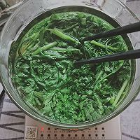 快手拌茼蒿的做法图解10