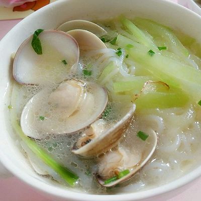 极鲜美*车螺冬瓜汤