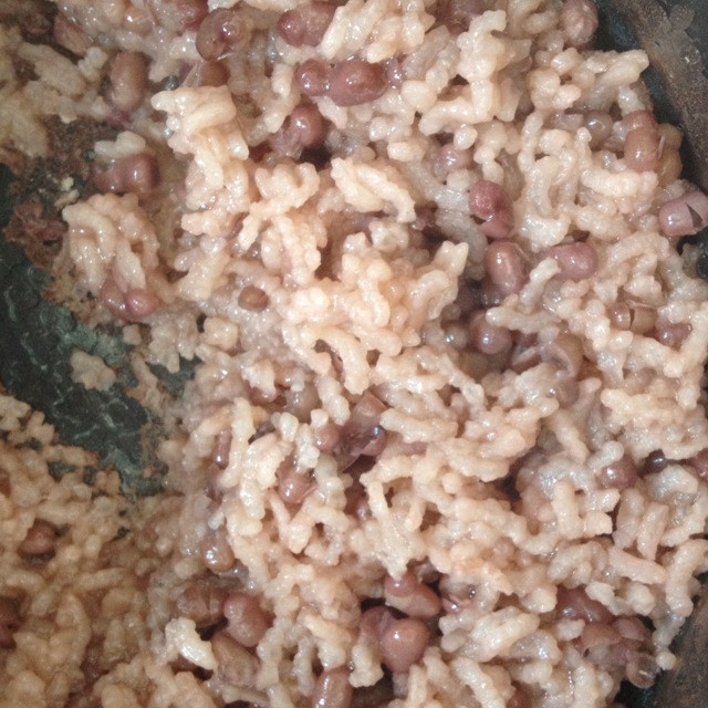 红豆米饭的做法