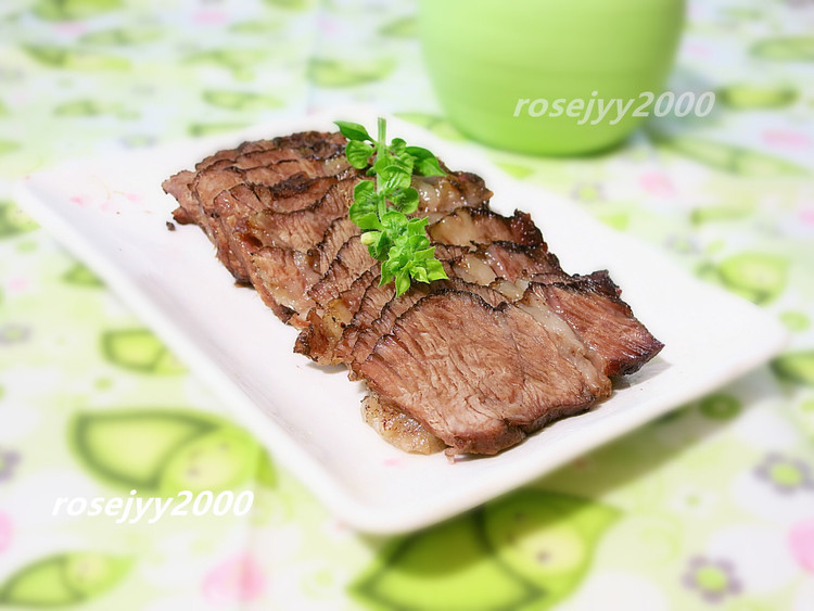 空气炸烤黑椒牛肉的做法