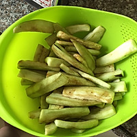 日本豆腐瑶柱茄子煲的做法图解1