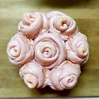 粉色玫瑰小餐包的做法图解9