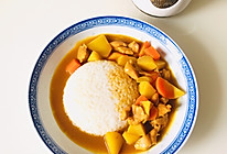 咖喱鸡腿饭的做法