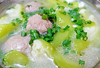 丝瓜牛肉丸汤的做法