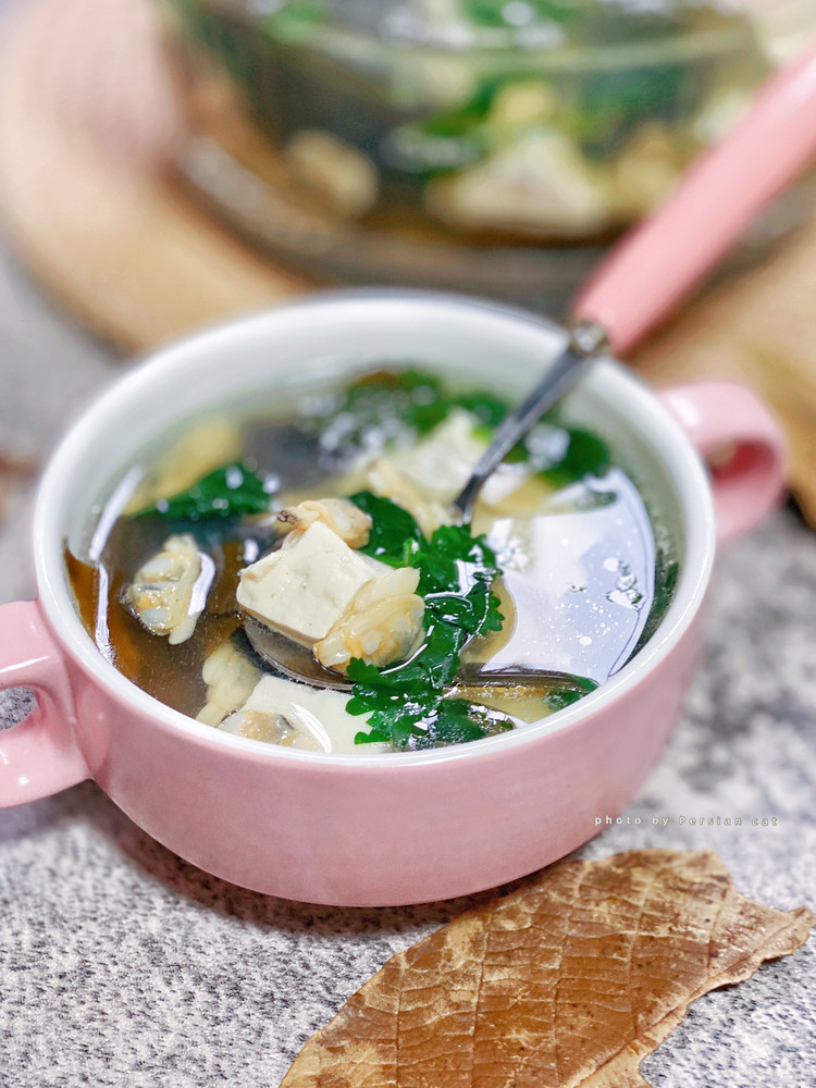 低脂高蛋白花甲豆腐汤的做法