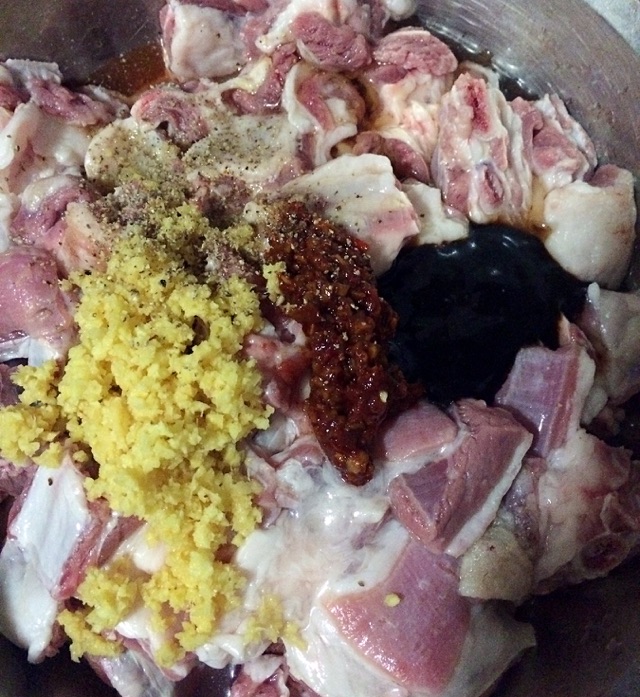 佐酒佳肴-粉蒸羊排的做法图解3
