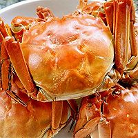 李孃孃爱厨房之一一清蒸大闸蟹的做法图解1
