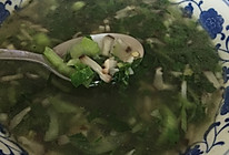 香菇油菜汤的做法