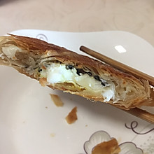 三明治机版手抓饼 酥到掉渣的那种