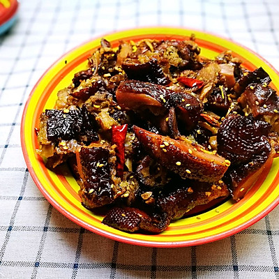 年货板鸭吃法一~~辣炒板鸭