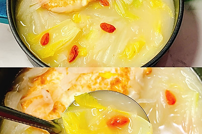 冬天必喝的汤～萝卜白菜汤！！！