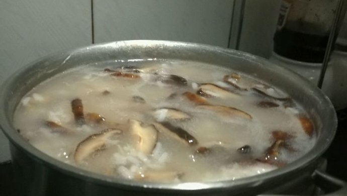 香菇虾米粥