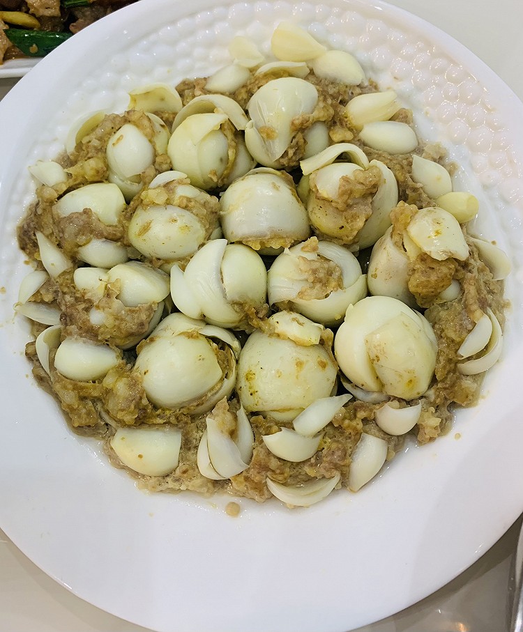 百合蒸肉的做法