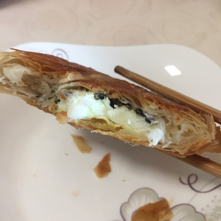 三明治机版手抓饼 酥到掉渣的那种的做法