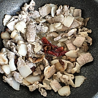 肉炖豆角（油豆角）的做法图解6