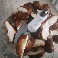 减脂香菇虾肉豆腐饼的做法图解2