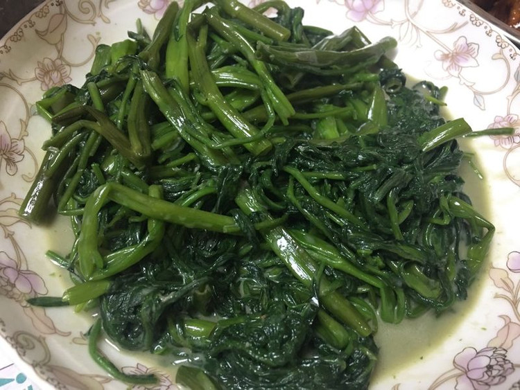 腐乳炒通菜的做法