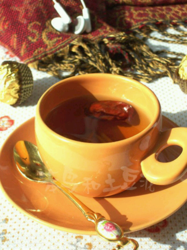 古方红糖试用之红糖枣茶的做法