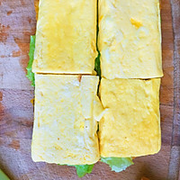 早餐巨无霸—厚蛋烧三明治的做法图解3