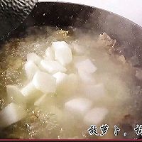 萝卜排骨汤的做法图解8