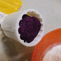 山药紫薯糕的做法图解7