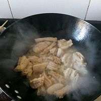 油豆腐烧肉的做法图解4