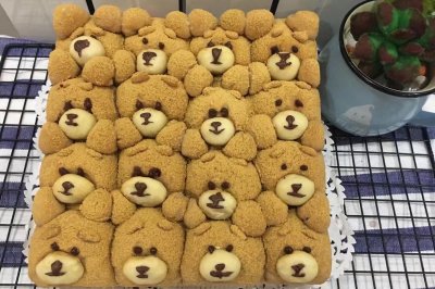 泰迪熊挤挤小餐包
