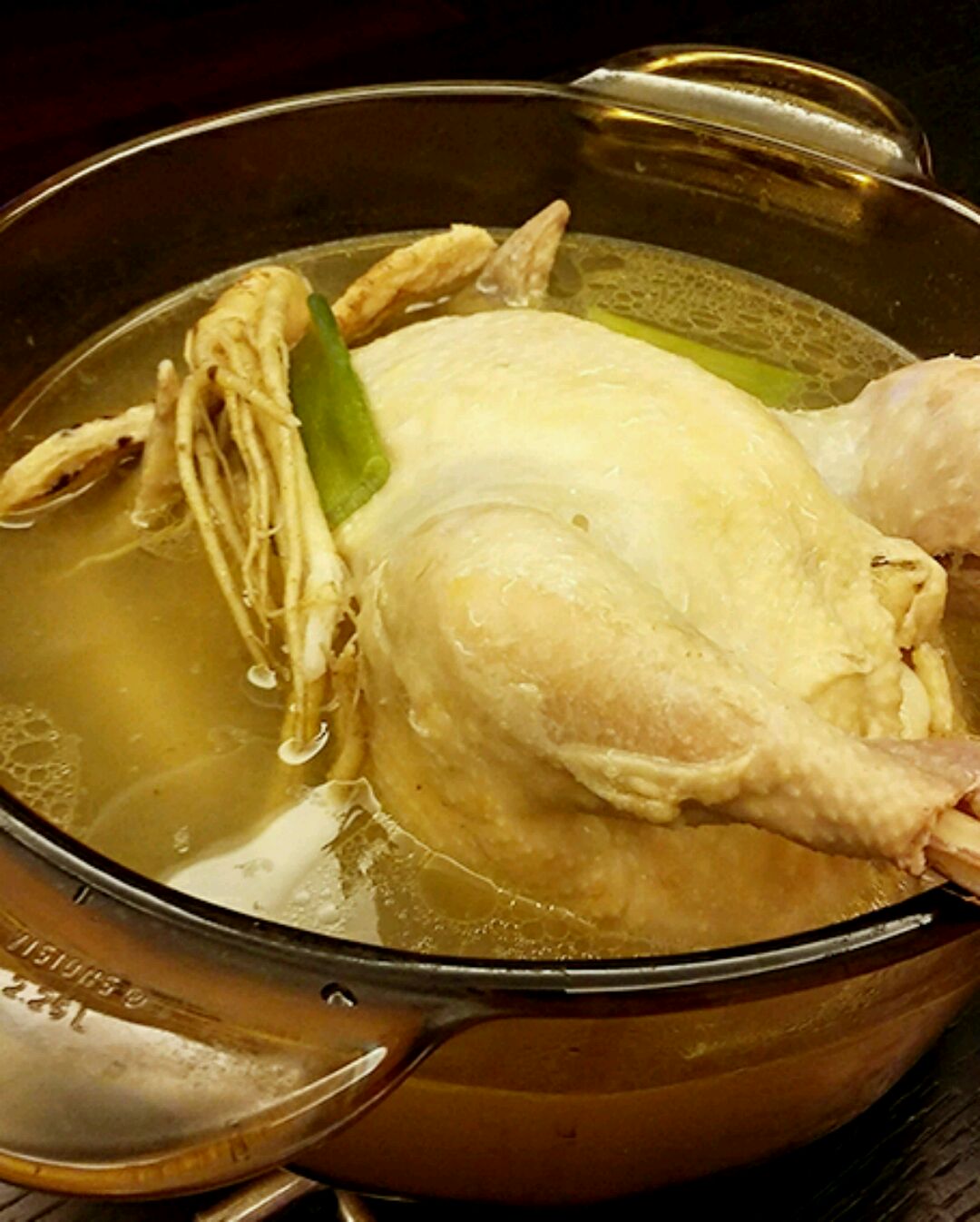 韩式人参鸡汤怎么做_韩式人参鸡汤的做法视频_豆果美食