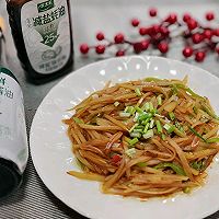 #减一点更好#酱油土豆丝的做法图解5