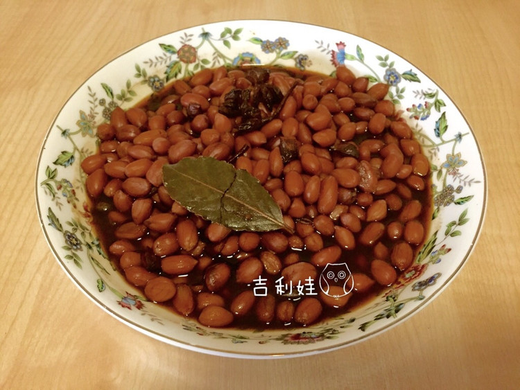 五香花生米的做法