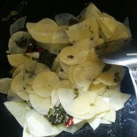 酸菜土豆片的做法图解4