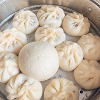 #春天的鲜味#白菜粉条蒸包的做法图解9