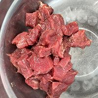 超简单好吃的杏鲍菇牛肉粒的做法图解1