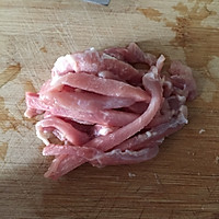 尖椒炒肉丝的做法图解2